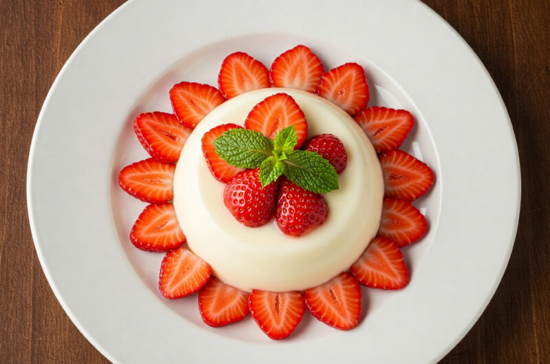 Dessert-Tipp: Erdbeer-Panna Cotta