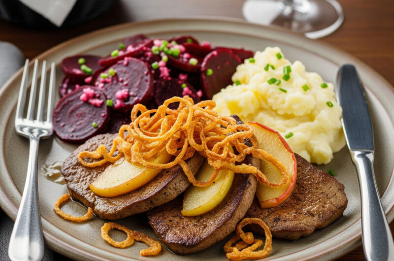 Kalbsleber „Berliner Art“