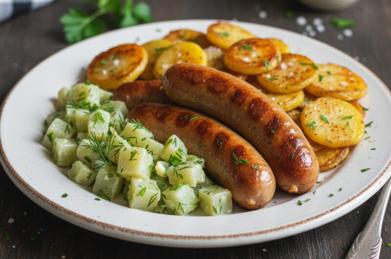 Deftiger Wurstgenuss